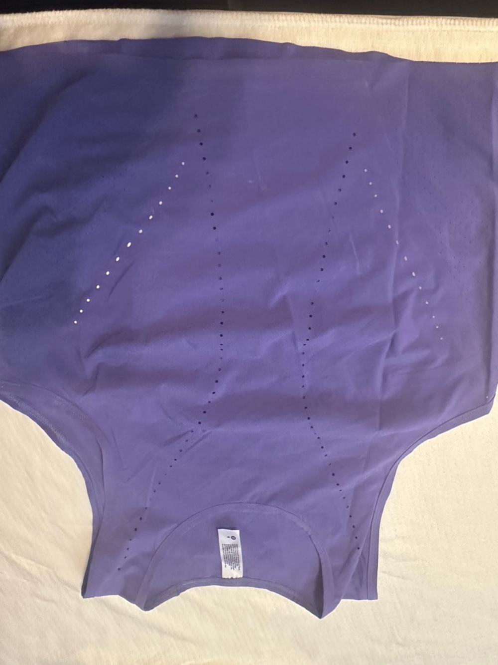 lululemon athletica Purple Kids One-Piece with Perforated Detail